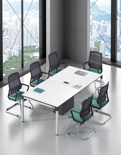 格林系列开放式会议室办公桌