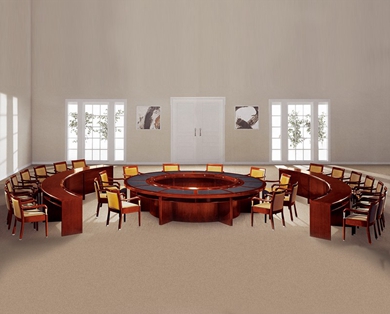 会议桌大型会议桌木制会议桌圆形会议桌