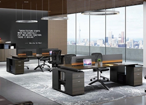 瑞士系列现代办公室职员办公桌