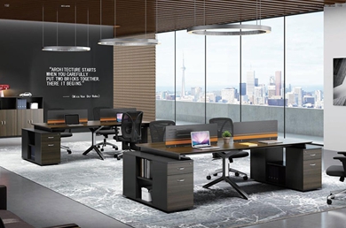 瑞士系列现代办公室职员办公桌